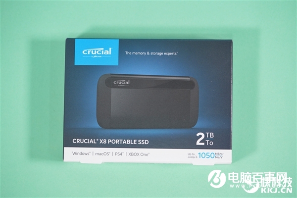速度達(dá)1GB/s！英睿達(dá)X8移動SSD 2TB圖賞：4寸手機(jī)大小
