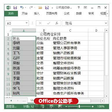 excel復(fù)制列寬 Excel2013中通過復(fù)制操作來設(shè)置列寬的方法