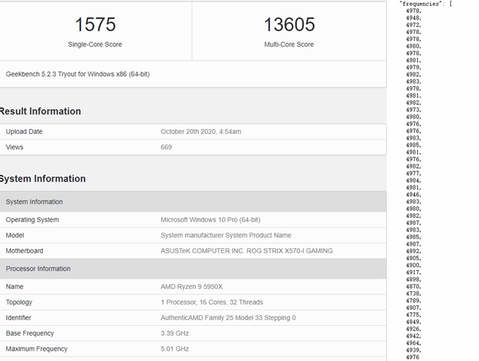 AMD 新款 R9 處理器 Geekbench 5 跑分流出，單核提升明顯