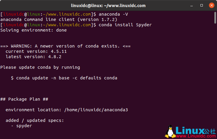 Ubuntu 18.04中安裝Spyder，Python可視化IDE