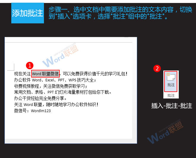 word批注 批注相關事宜：易雪龍玩Word第八招