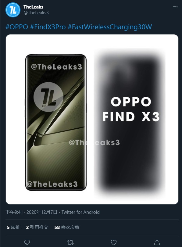 雙主攝成真，曝 OPPO Find X3 將采用兩顆 50MP 的 IMX766 以及顯微鏡級(jí)微距鏡頭