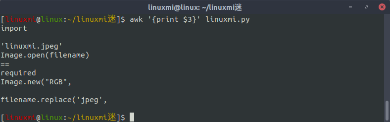 Linux常用命令 awk 入門(mén)基礎(chǔ)教程