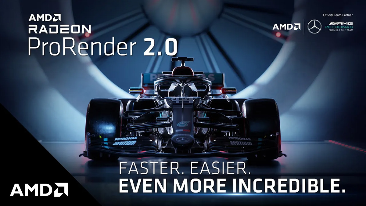 AMD推出ProRender 2.0渲染器， 加入支持RX 6900 XT硬件光追