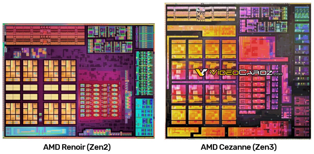 AMD 銳龍 5000 系 Cezanne APU 核心圖曝光：8 核 16 線程，將于 1 月 11 日發(fā)布