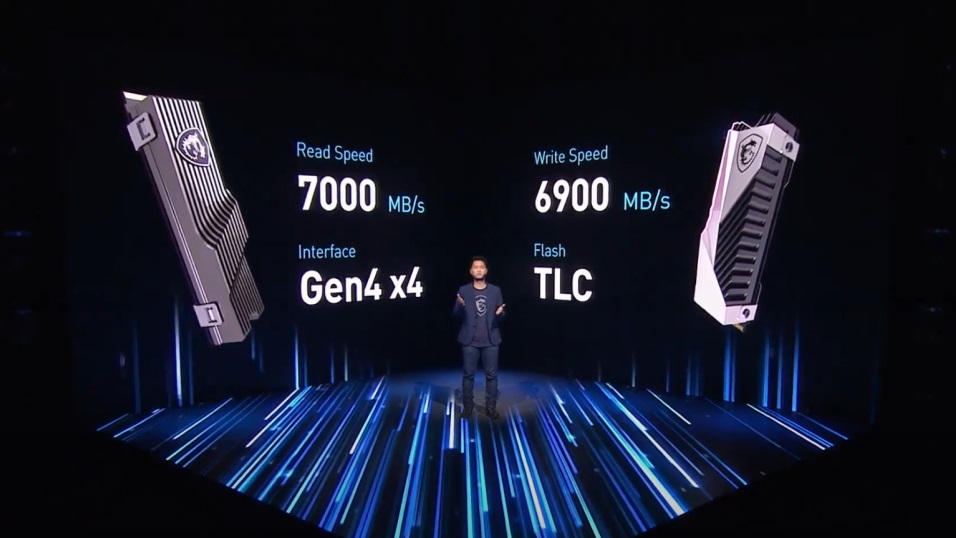 微星首款固態(tài)硬盤 GAMING SSD 發(fā)布：PCIe 4.0 x4 協(xié)議，容量最高 4TB