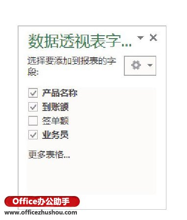 excel數據透視表值字段設置 創(chuàng)建數據透視表時字段列表的設置方法