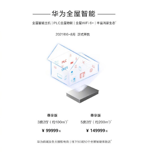 99999元起，華為全屋智能發(fā)布