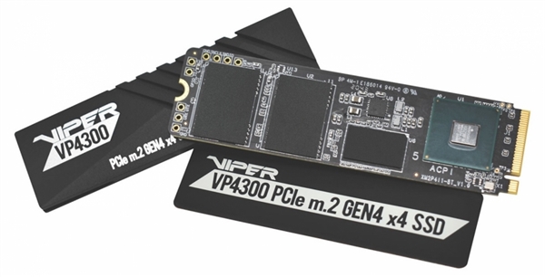 博帝發(fā)布新品VP4300:讀速7.4GB/s系當前最快PCIe 4.0 SSD