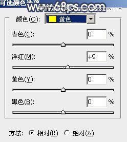 ps給外景人像添加金黃色夕陽(yáng)效果
