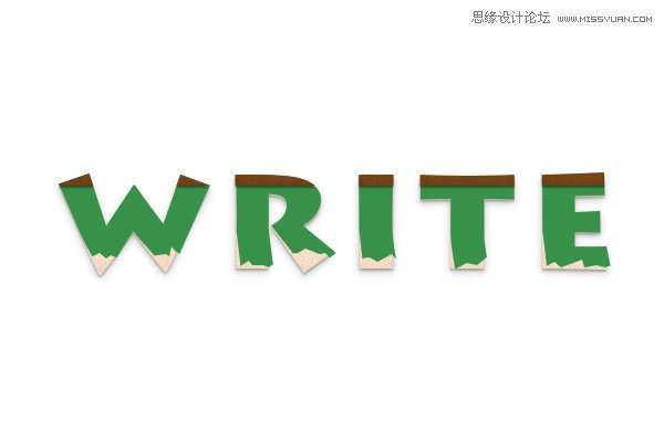 ps快速的制作紙邊撕裂的藝術(shù)字