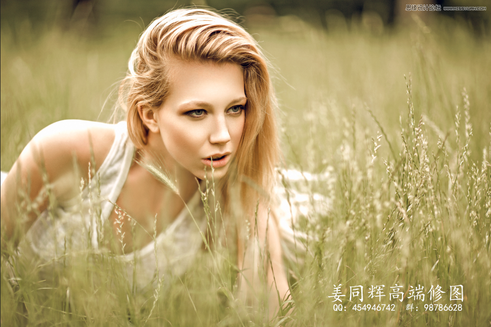用PS軟件修復(fù)曝光過(guò)度的外景人像照片