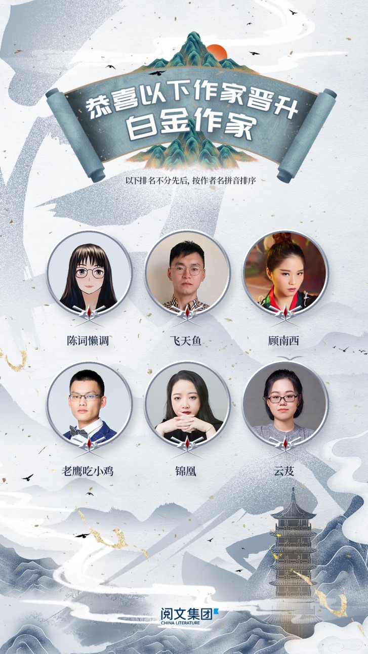 閱文發(fā)布2021“白金大神”名單及網(wǎng)文作家指數(shù) 業(yè)內(nèi)首個(gè)時(shí)效性全維度作家榜單