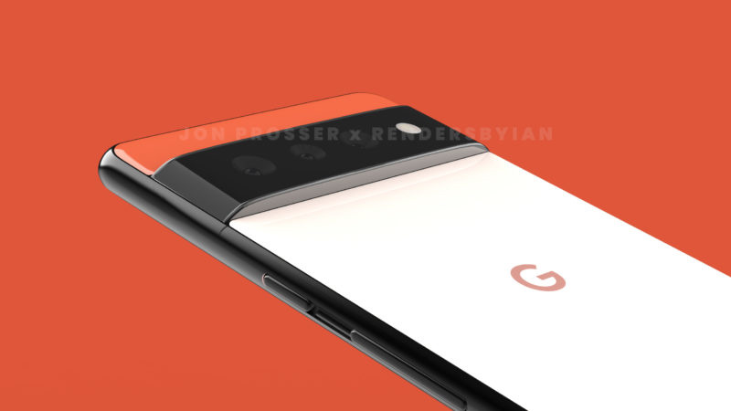 谷歌 Pixel 6/6 Pro 渲染圖首曝光:外觀設(shè)計(jì)別具一格