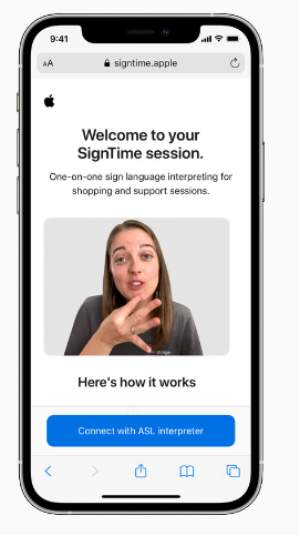 蘋果將新推一系列殘障輔助功能：SignTime 手語翻譯、Apple Watch 輔助觸控、iPad 眼球追蹤、背景音等
