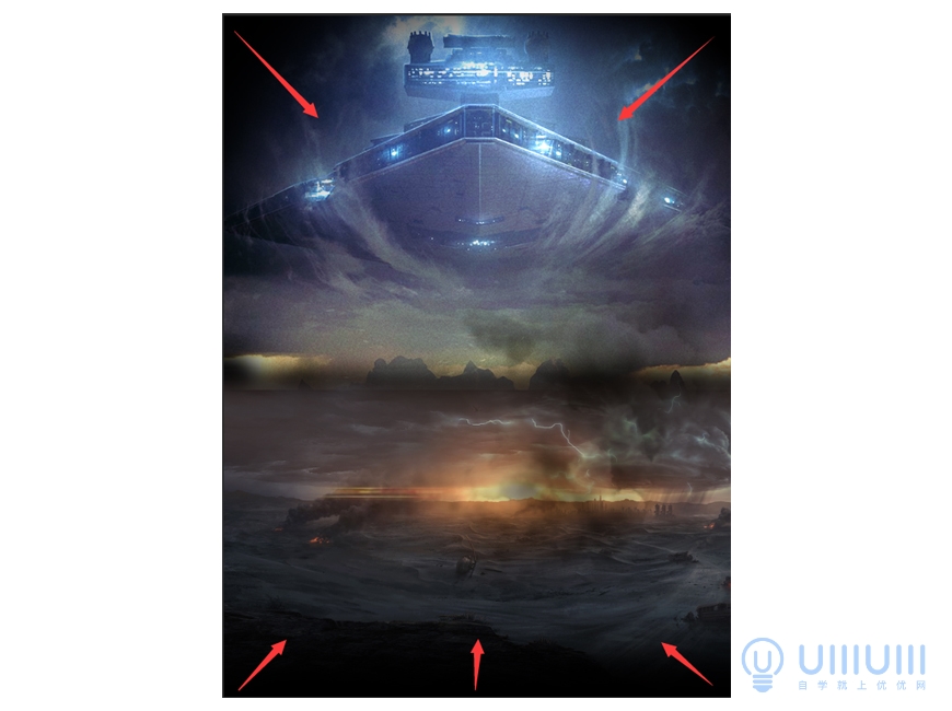 PS教程！用合成技巧制作星球大戰(zhàn)主題視覺海報