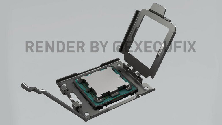 AMD AM5 / LGA1718 CPU 接口再曝光:金屬扣具類(lèi)似英特爾