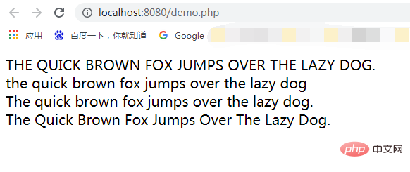 PHP字符串練習(xí)三：轉(zhuǎn)換字符串大小的4種方法