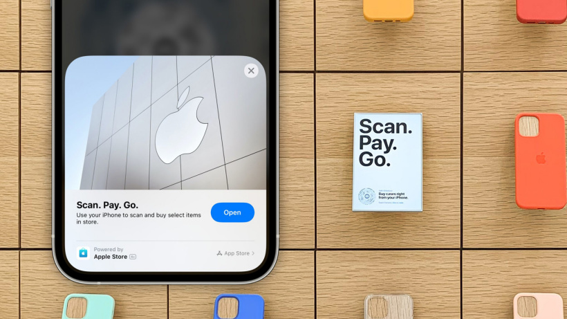掃描、支付、走人，蘋果 Apple Store App Clips 小程序上線：更快自助結(jié)賬