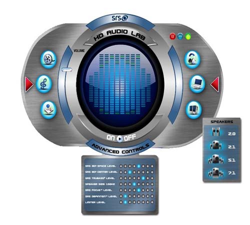 SRS實驗室發(fā)布新一代終極電腦音頻增強軟件HD Audio Lab