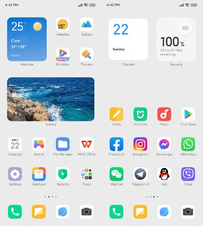 小米 MIUI13 外觀曝光，預(yù)計(jì)將在年底到來(lái)