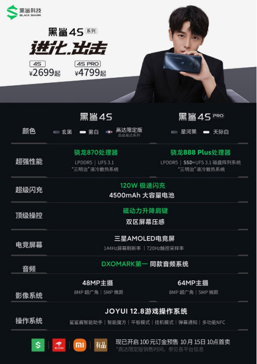 DXO音頻 No.1同款音頻硬件，黑鯊4S全系打造極致音效體驗(yàn)