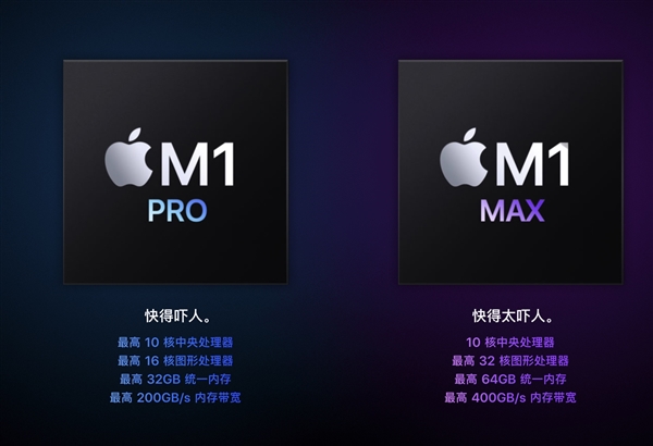 蘋果有多厲害？M1 Max基準(zhǔn)跑分曝光：圖形性能是M1芯片的3倍