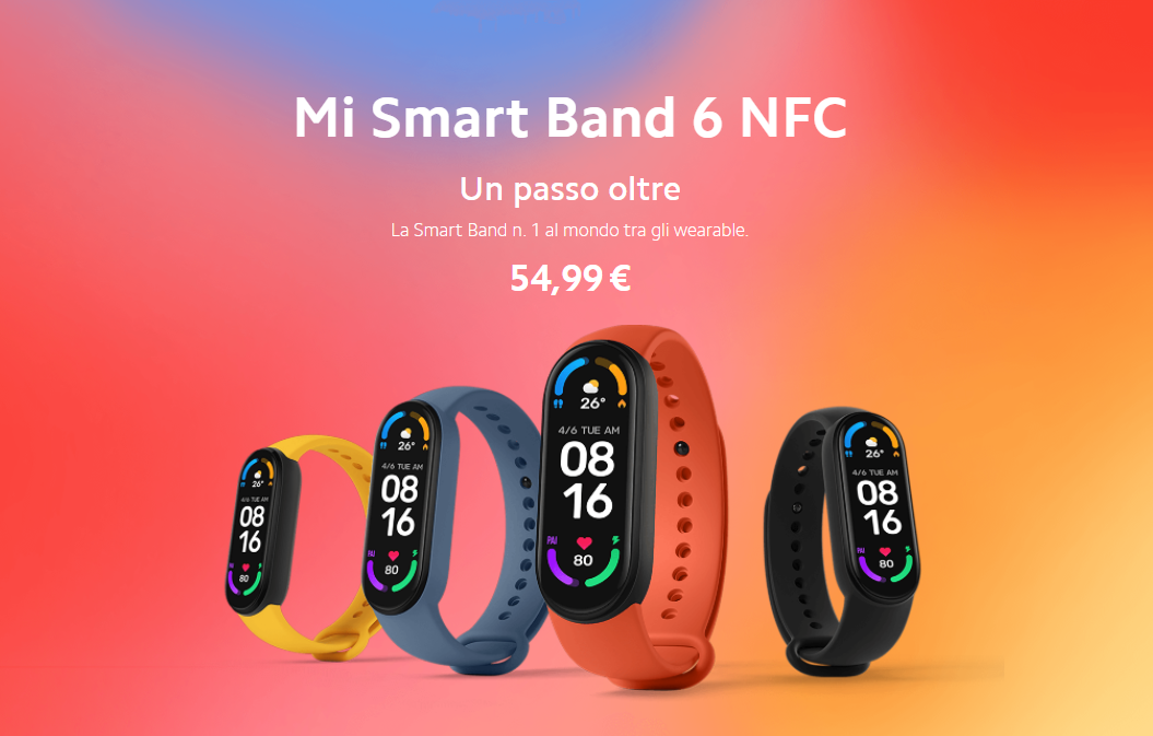 小米手環(huán) 6 NFC 版終于在歐洲上市：售價(jià)約合 409 元，支持萬(wàn)事達(dá)卡