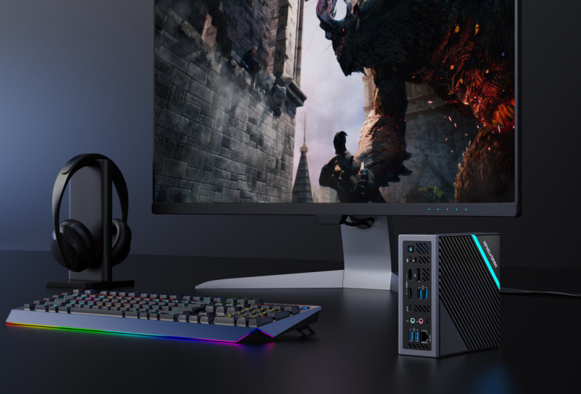 Minisforum 預(yù)熱新款迷你主機(jī)：可選 12 核 R9 5900X，氮化鎵電源適配器