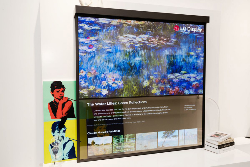 LG Display 將在 CES 2022 演示透明 OLED 屏應(yīng)用：可作為商品櫥窗