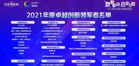 財聯(lián)社2021投資峰會落幕，這家成都獨角獸企業(yè)又斬獲一項權威殊榮