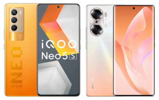 2.5K價(jià)位手機(jī)選誰？通過iQOO Neo5S與榮耀60的對比找答案
