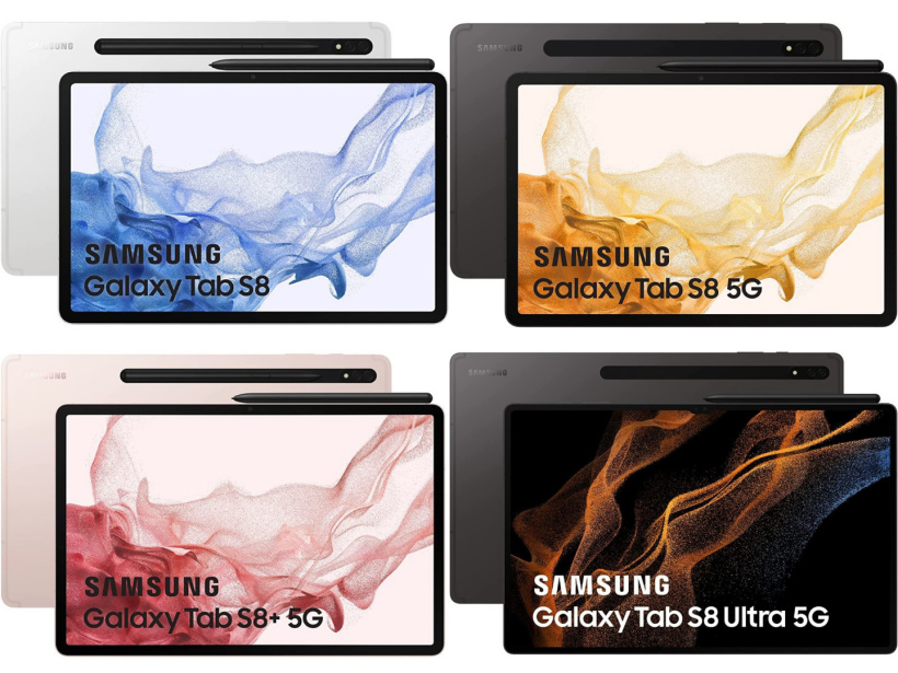 三星 Galaxy Tab S8 系列偷跑：3 種尺寸，S8 Ultra 預(yù)計(jì)價(jià)格破萬(wàn)