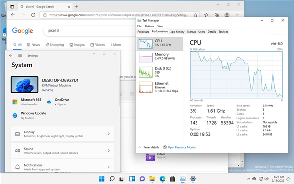 Android 13 立功！谷歌 Pixel 6 成功運(yùn)行 Win11 虛擬機(jī)，安卓反向擁有了 Win11 子系統(tǒng)