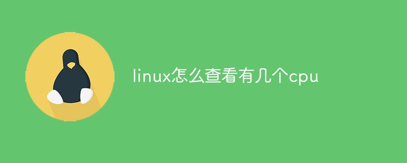 linux怎么查看有幾個(gè)cpu
