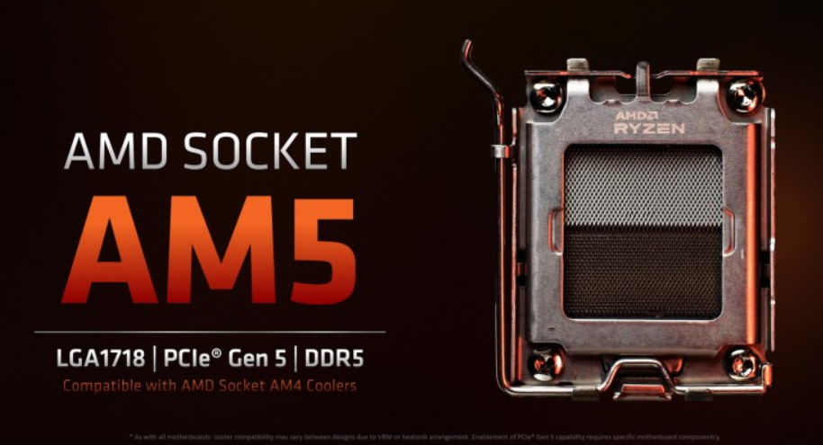 消息稱 AMD Zen 4 銳龍 7000 的 AM5 插槽平臺拋棄 DDR4 內(nèi)存，還將支持雙芯片