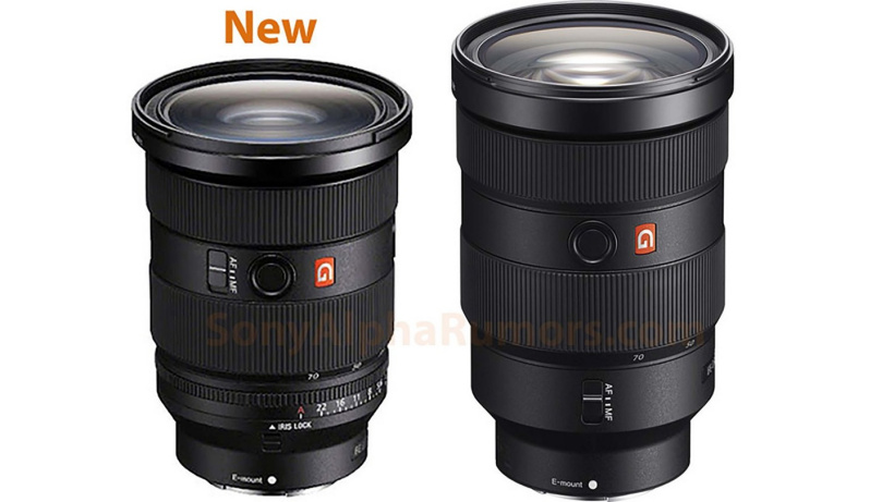 索尼 24-70mm GM II 鏡頭曝光，重 695 克